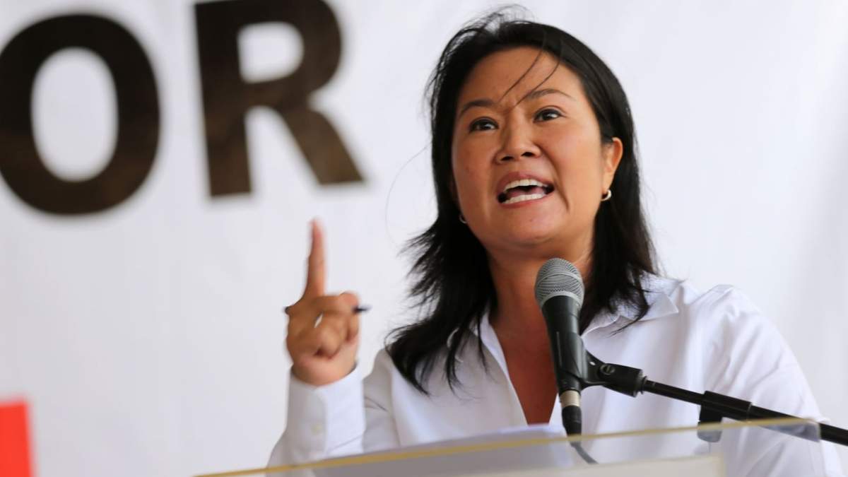 Keiko Fujimori, candidata a la presidencia de Perú. Fuente: (Twitter)