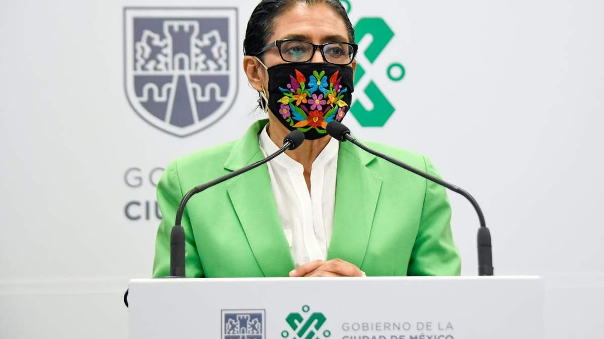 La secretaria de Salud local, Olivia López Arellano