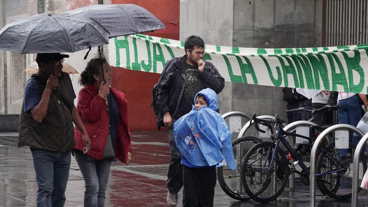 Se prevén lluvias y chubascos en la Ciudad de México y el Edomex