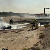 Avión de combate se estrella durante vuelo de demostración en Dubái; falleció el piloto (Video)