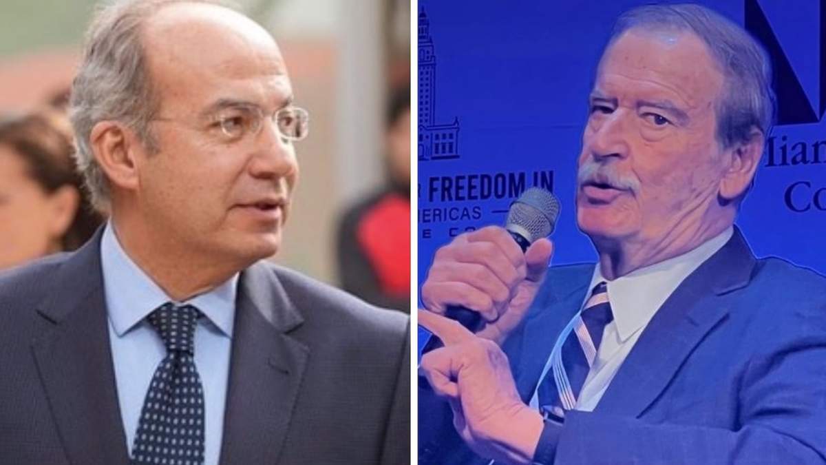 Felipe Calderón y Vicente Fox