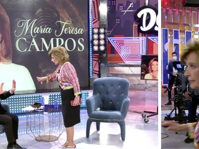 Jorge Javier Vázquez y María Teresa Campos como nunca: corridas, insultos y amenazas