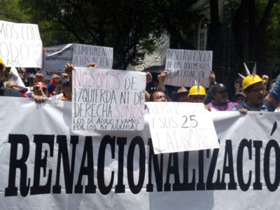 Disidentes del SME exigen a AMLO no proteger a Martín Esparza y transparentar convenios de liquidaciones