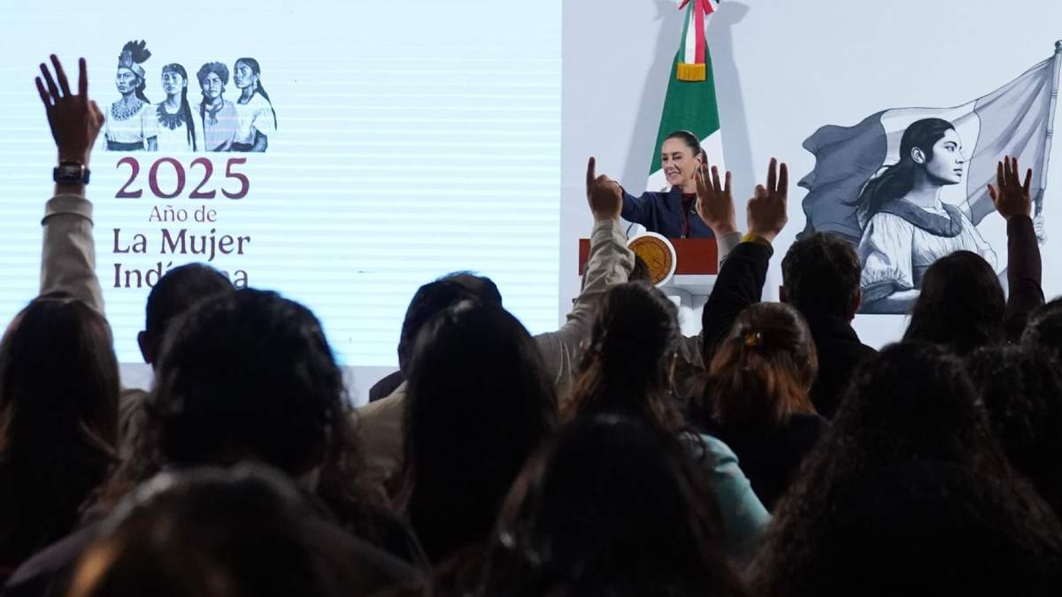 Claudia Sheinbaum en la conferencia del lunes