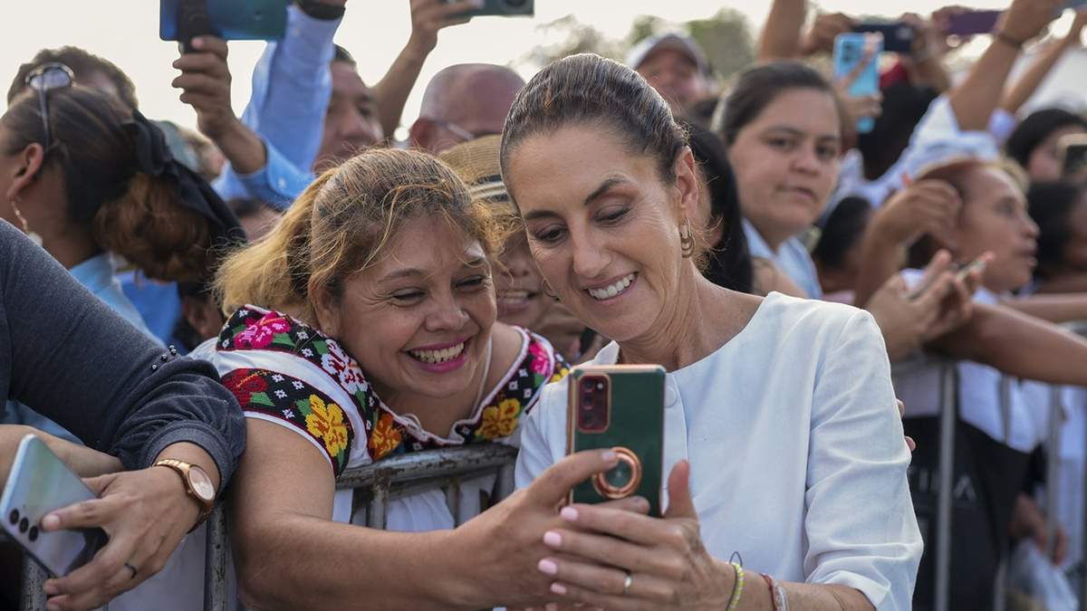 Claudia Sheinbaum, este domingo, duranter la inauguración de la planta potabilizadora “El Carrizal II” en Centro, Tabasco