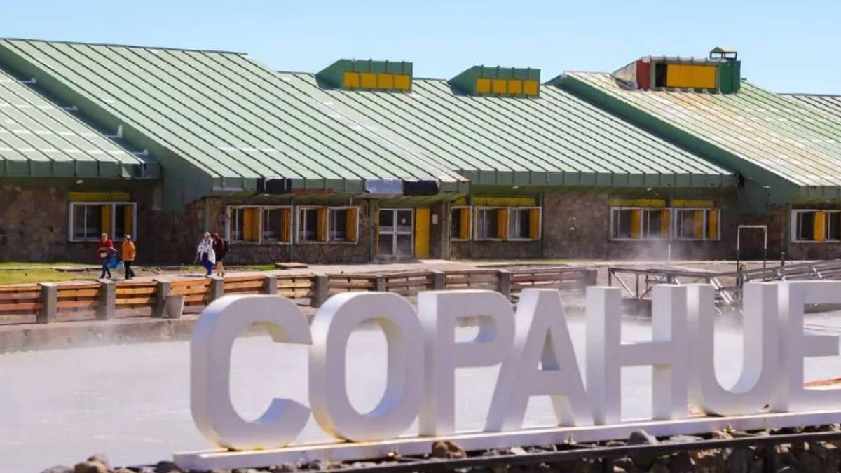 El complejo de termas Copahue funcionó durante 10 meses en 2025. Fuente: (Gobierno de Neuquén)