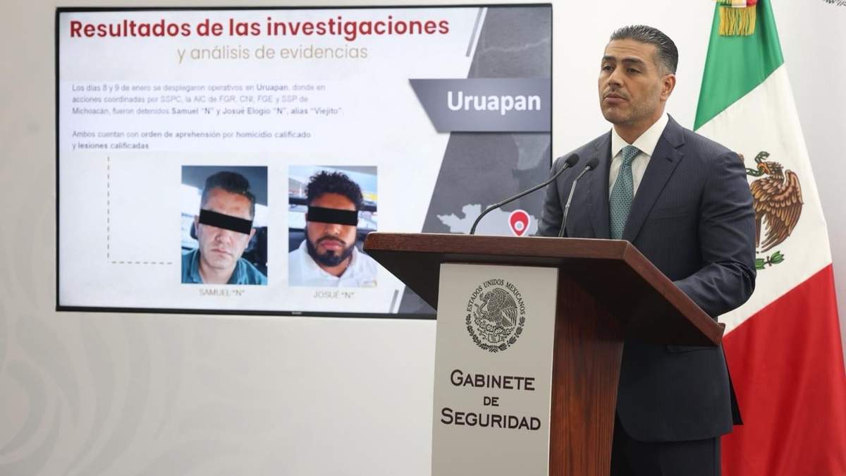 Conferencia de prensa del titular de la SSPC