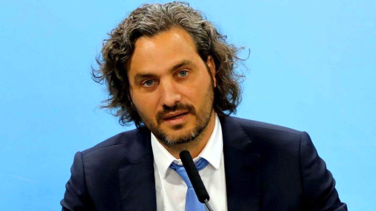 Jefe de Gabinete, Santiago Cafiero. Fuente: (Twitter)