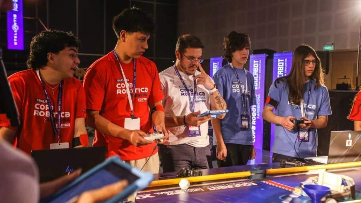 La Copa Robótica Argentina reunió a estudiantes de todo el país. Fuente: (Gobierno de Neuquén)