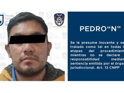Cae Pedro "N", tercer vinculado a la muerte de Lidia Gabriela; al parecer este sí conducía el taxi