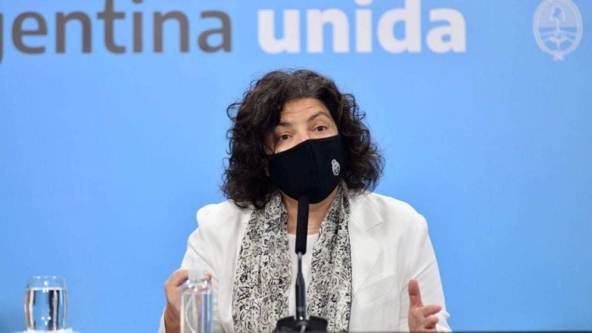 Carla Vizzotti. Fuente: (Twitter)