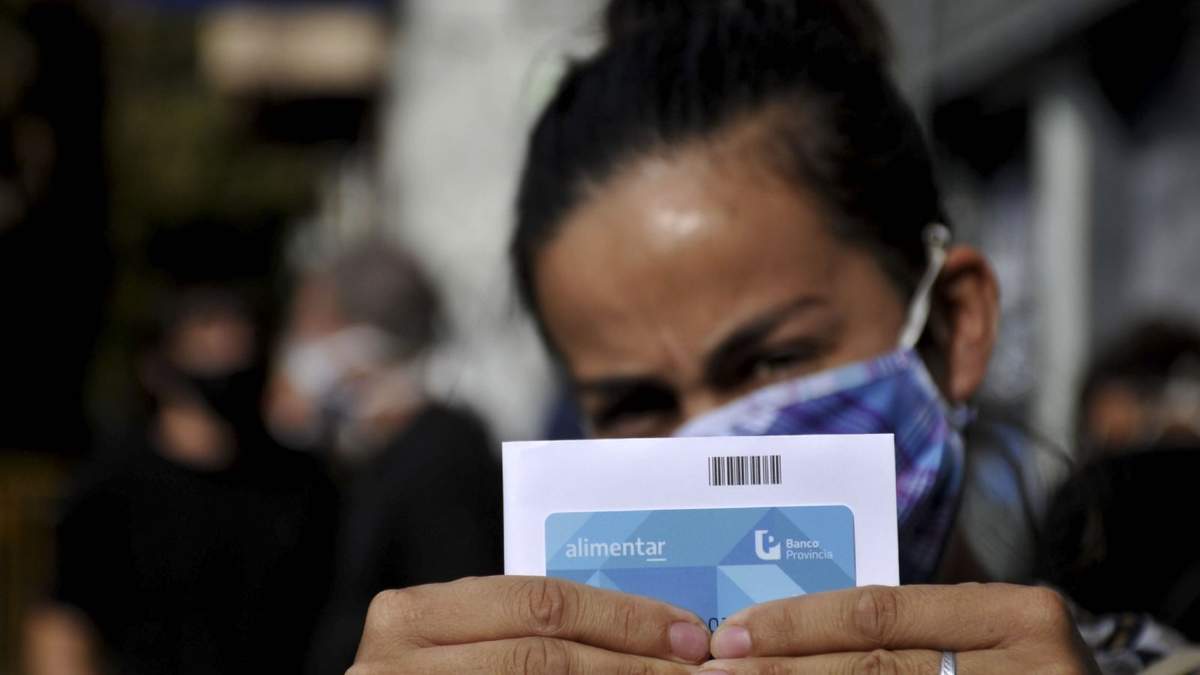 Tarjeta Alimentar. Fuente: (Twitter)