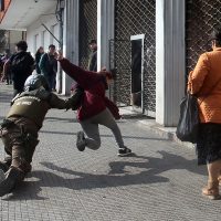 Chile, la represión estudiantil