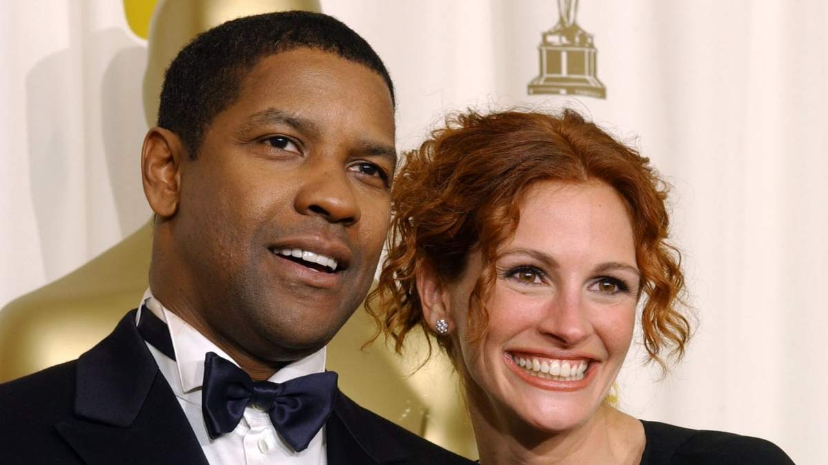Julia Roberts y Denzel Washington. Fuente: (Instagram)