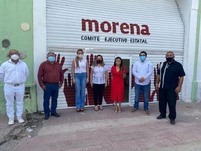 La expriista Jessica Saidén, hija del titular de SSP en Yucatán, brinca del PAN a Morena