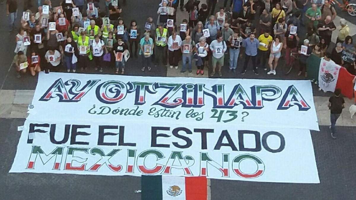 Movilización en Barcelona