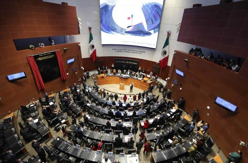 Sesión del Senado de la República