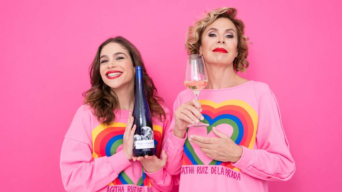 Ágatha Ruiz de la Prada y Cósima Ramírez. Fuente: (Instagram).