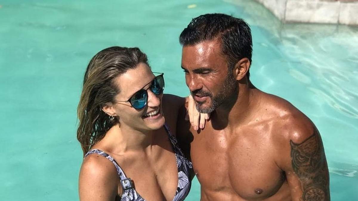 Mica Viciconte y Fabián Cubero. Fuente: (Instagram)