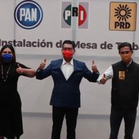 PAN, PRI Y PRD llaman a partidos y ciudadanos a sumarse a la alianza contra Morena