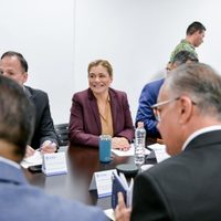 Gobernadora de Chihuahua encabeza Mesa de Seguridad en Ciudad Juárez