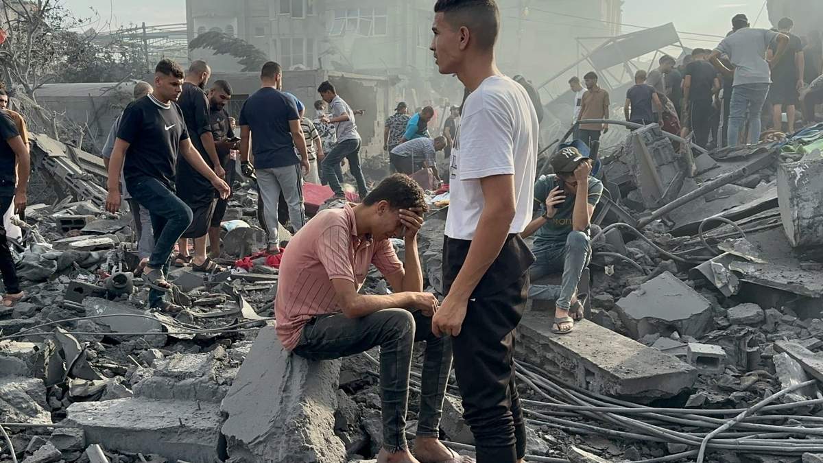 Destrucción en Gaza