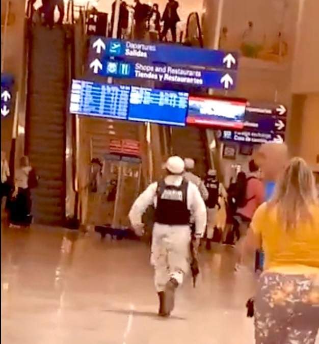 El aeropuerto de Cancún
