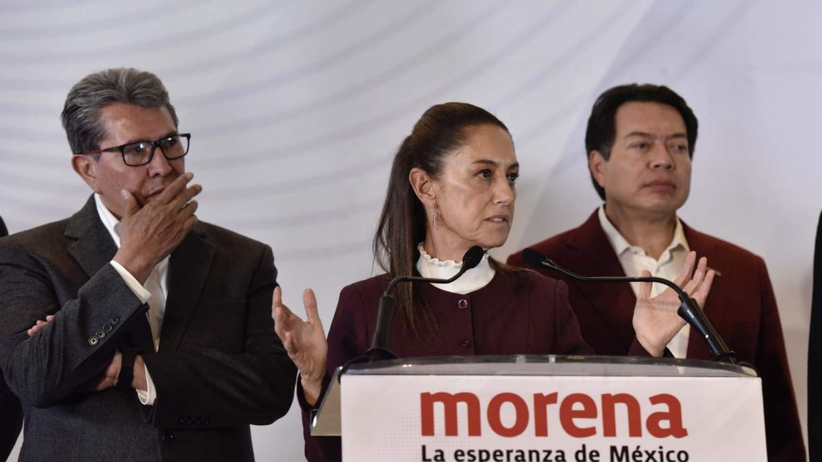 Claudia Sheinbaum en Morena