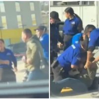Guardias de seguridad privada agreden a fotoperiodista que cubría doble homicidio en Tijuana (Video)