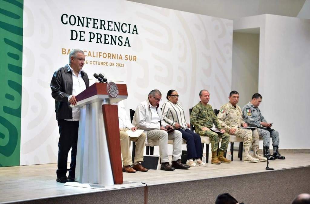 El presidente en su conferencia matutina desde Baja California Sur, 28 de octubre de 2022