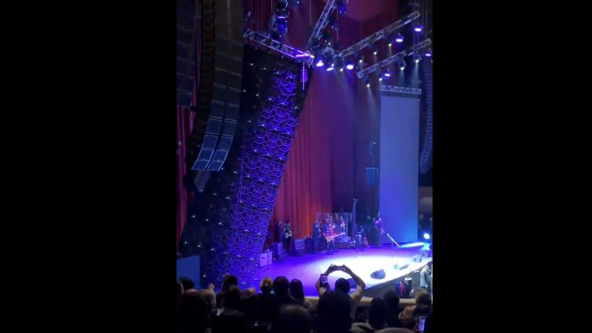 La interrupción del concierto