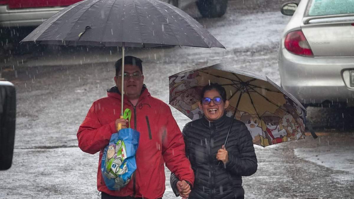 Se pronostican desde chubascos hasta lluvias intensas