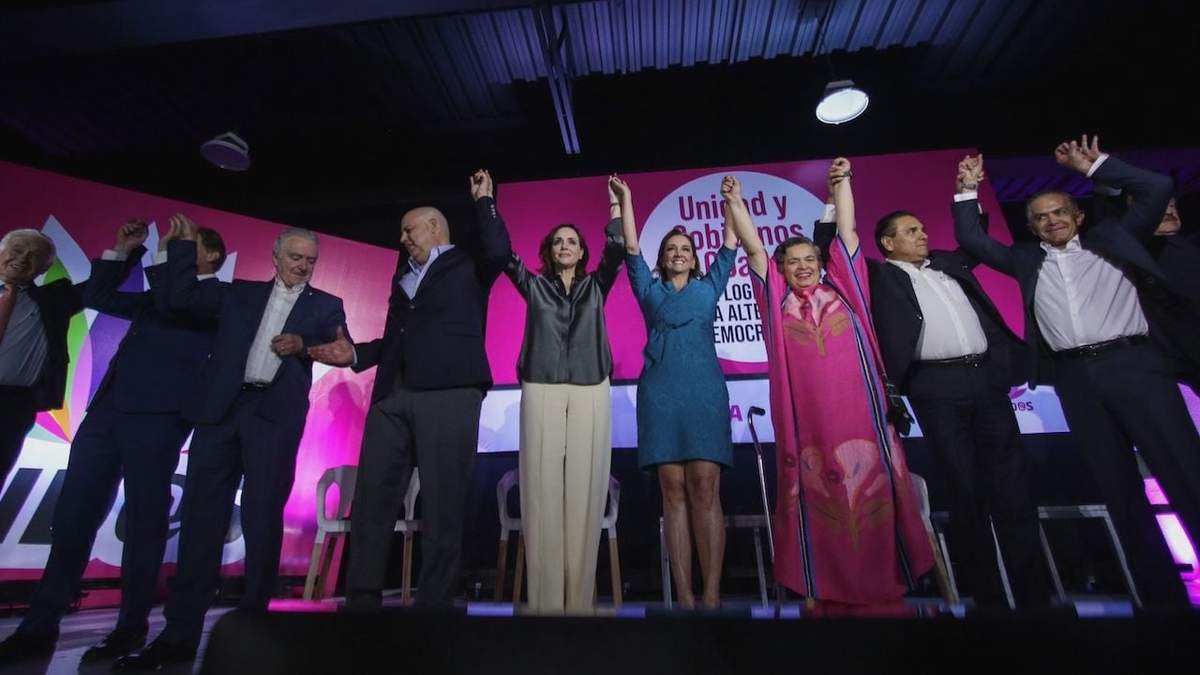 Santiago Creel, Gustavo de Hoyos, Lilly Téllez, Claudia Ruiz Massieu, Silvano Aureoles y Miguel Ángel Mancera