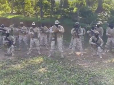 Presuntos integrantes del CJNG anuncian “limpia” en Tabasco y envían este mensaje a AMLO (Video)