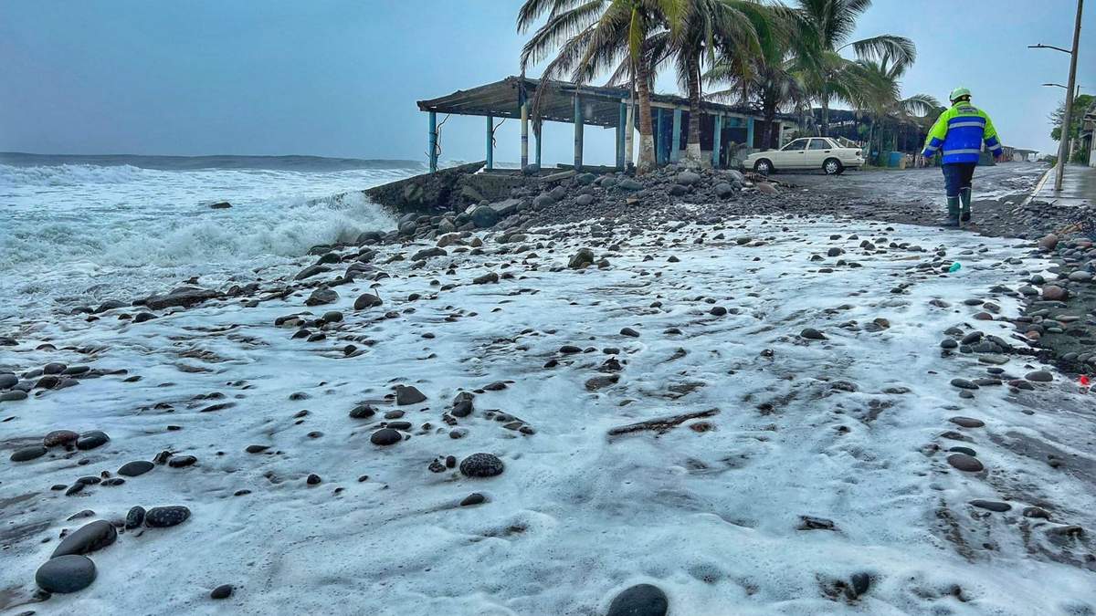 Impacto de Lidia por Colima