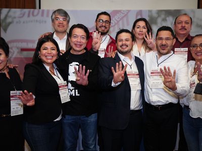 Exvocero de Sheinbaum gana la dirigencia de Morena en CDMX