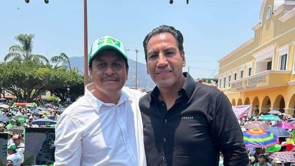Alcalde electo del PVEM del municipio de Frontera Comalapa, Aníbal Roblero Castillo