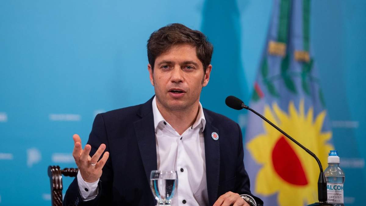 Axel Kicillof, gobernador de la Provincia de Buenos Aires. Fuente: (Twitter)