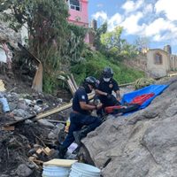 Continúa la búsqueda de dos personas en el Chiquihuite, aunque con menos rescatistas