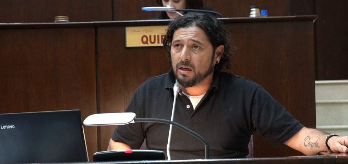 Andrés Blanco, diputado provincial. Fuente: (Twitter)