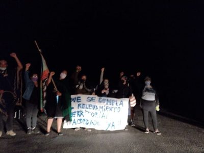 Los mapuches cortaron los accesos a los yacimientos petroleros