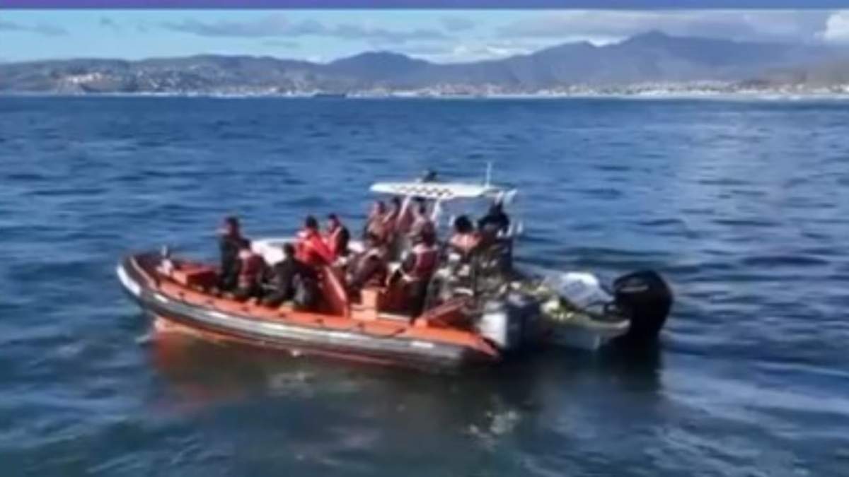 Búsqueda de militares desaparecidos en el mar de Ensenada