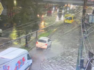Fuertes lluvias causan estragos en el sur de la Ciudad de México (Video)