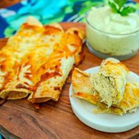 Rollitos de pollo y queso: si querés algo rico y fácil de hacer para este sábado, probá esta receta