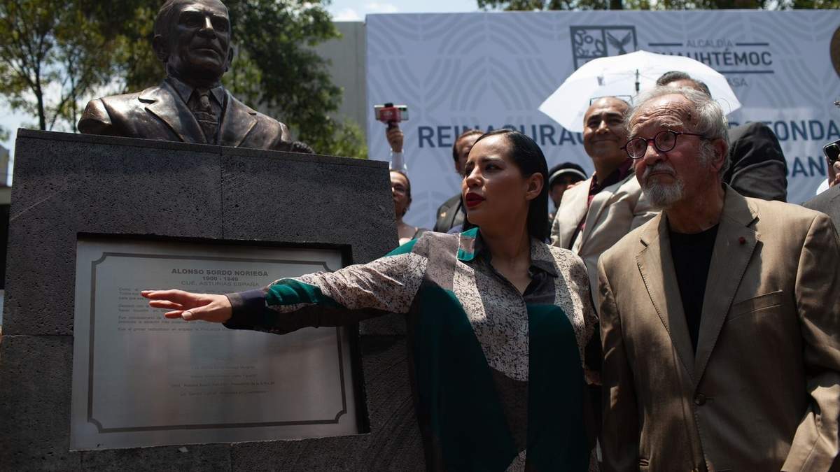 La alcaldesa de Cuauhtémoc, Sandra Cuevas