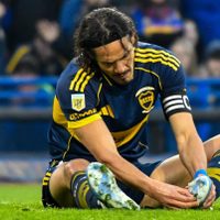 Malas noticias en Boca: Cavani se lesionó y no estará en el choque contra Central Córdoba