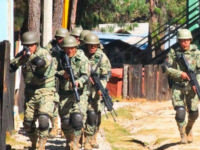 La Sedena reporta 20 detenidos en lo que va del año en la Tierra Caliente de Guerrero
