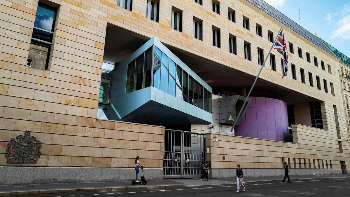 Embajada de Berlín. Fuente: (Twitter)