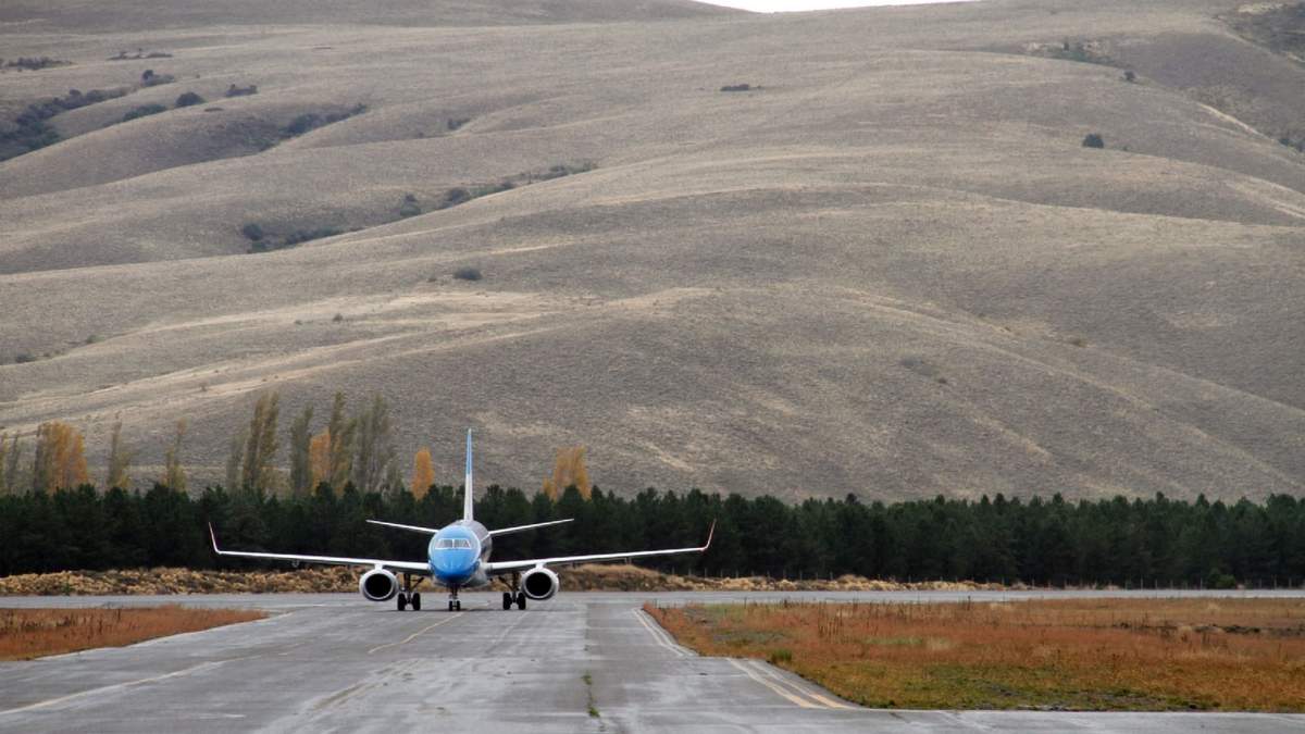 Aeropuerto de Chapelco. Fuente: (Twitter)
