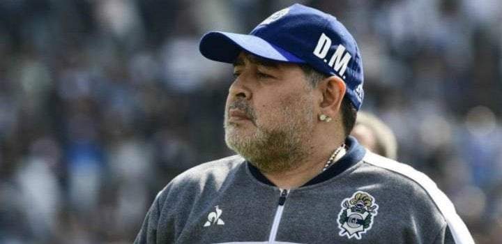 Diego Maradona. Fuente: (Twitter).